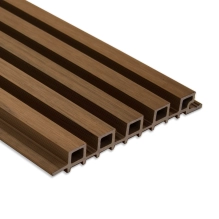 WPC fasadna ploča TEAK TWIX MINI, 5 letvica, 217x2900 mm, brušena tekstura