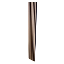 WPC fasadni panel, 223x26x2900 mm, SVJETLI HRAST s crnim fugama, 6 rešetki (0,64 m²)