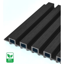 WPC fasadni panel BLACK TWIX MINI, 5 letvica, 217x2900 mm, brušena tekstura