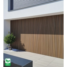 WPC fasadna ploča TIKOVINA/CRNA, tekstura DRVENA STRUKTURA 2K26, 219x2900 mm, dvobojna (0,63 m²)