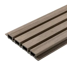 WPC wall cladding panel, board, WPC, 219x26x2900mm, brown (0.63 m2)