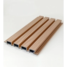 WPC facade cladding HAZELNUT, 219x2900 mm, wood grain texture (0.63 m²)