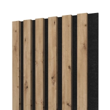 Zidni panel od lamela, zidne obloge, akustični, ukrasni, artisan, 28x275cm