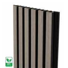 WPC fasadni panel, 223x26x2900 mm, SIVO s črnimi fugami, 6 rešetk (0,64 m²)