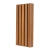 WPC wall cladding panel, board, WPC, 219x26x2900mm, golden oak (0.63 m2)