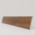 Wooden facade panel, polystyrene, walnut, 18 cm x 1.9 cm x 200 cm (0.36 m²)