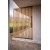 WPC louver slat FS-03A, sanded texture, LIGHT OAK, 50x50x2900 mm