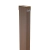 WPC timber tube LT-04A, 3D grain wood, AURORA, 100x50x2900 mm