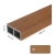 WPC timber tube LT-04A, 3D grain wood, AURORA, 100x50x2900 mm