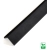 Zaključni L profil za WPC leseni paneli, 2900 mm (ČRNA)