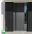 WPC fasadni panel BLACK TWIX MINI, 5 letvica, 217x2900 mm, brušena tekstura