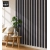 3D Lamella falburkolat, MDF (antracit) 16x28mm