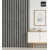 3D decorative slats, wooden strips for walls, ceiling, or partition wall (28x37 cm) (concrete/loft)
