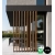 WPC timber tube LT-04A, 3D grain wood, AURORA, 100x50x2900 mm