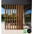 WPC timber tube LT-04A, 3D grain wood, AURORA, 100x50x2900 mm
