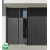 WPC fasadni panel BLACK TWIX MINI, 5 letvica, 217x2900 mm, brušena tekstura