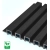 WPC fasadni panel BLACK TWIX MINI, 5 letvica, 217x2900 mm, brušena tekstura
