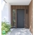 WPC fasadna ploča TEAK/CRNA, ČETKANA tekstura, 219x2900 mm, dvobojna (0,63 m²)