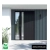 WPC fasadna obloga SIVA/CRNA, 219x2900 mm, valovita tekstura, half co-extrusion (0,63 m²)