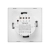 White Wi-Fi smart wall switch