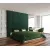 Soft wall panel, upholstered, suede, dark green (60x30)