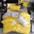Posteljnina 160x200, 4 delna, Narcis