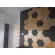 Stenski paneli MDF Hexagon hrast 30x26 cm
