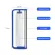 PVC stretch film dispenser, hand held, for 2-5 kg film rolls