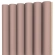 ROUNDED wall panel, wooden, waterproof, LIGHT PINK, 118x2800 mm (0.33 m²)