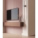 GRILL wall panel, solid wood, waterproof, CANDY PINK, 147x2750 mm (0.40 m²)