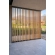 WPC louver slat FS-03A, sanded texture, LIGHT OAK, 50x50x2900 mm