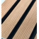 WPC fasadni panel TEAK/ČRNA, 219x2900 mm, valovita tekstura, half co-extrusion (0,63 m²)