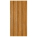 Lamella facade cladding, wood imitation, GOLDEN OAK, 260 x 18 x 0.3 cm (0.47 m²)