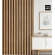 3D decorative slats, wooden strips for walls, ceiling, or partition wall (28x37 cm) (LIGHT OAK)