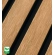 WPC facade panel TEAK/BLACK, BRUSHED texture, 219x2900 mm, dual color (0.63 m²)