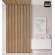 3D Decorative Slats for Walls and Ceiling, Wooden Strip (LIGHT OAK), 16x28mm