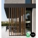 WPC timber tube LT-04A, 3D grain wood, AURORA, 100x50x2900 mm