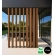 WPC timber tube LT-04A, 3D grain wood, AURORA, 100x50x2900 mm