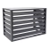 Outdoor cover for heat pump, anthracite, 110x80x60 cm