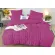 Bedding set 160x200, 3 parts, vijolična