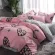 Ágynemű 180x200, PINK HEARTS, 3 részes, roza s srčki