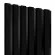 Zidni drveni panel od lamela, obloga, crna HDF ploča, crna, 30x275cm