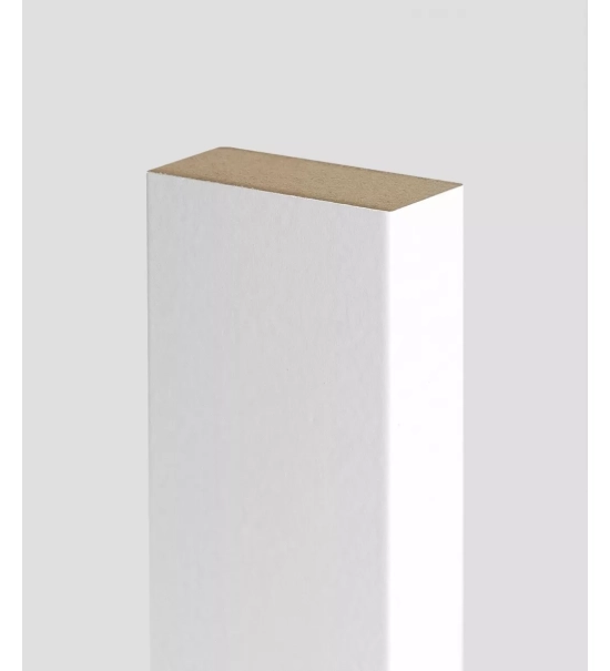Drvene letvice za pregradni zid (28x60mm) (belo)