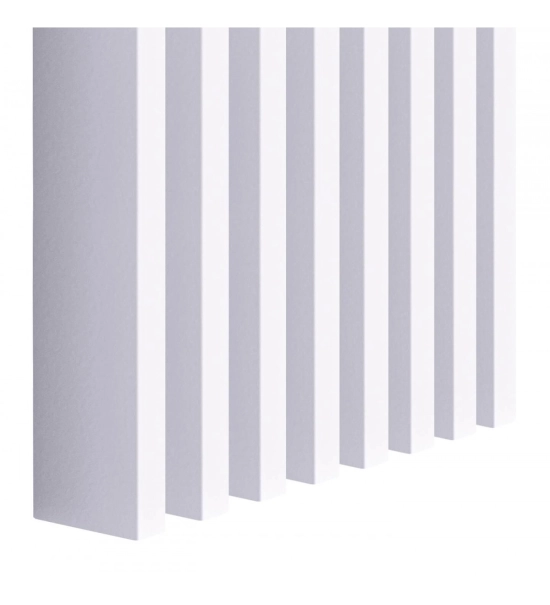 Drvene letvice za pregradni zid (28x60mm) (belo)