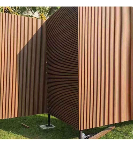 WPC wall cladding panel, board, WPC, 219x26x2900mm, brown (0.63 m2)