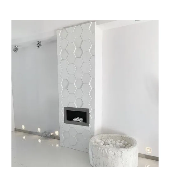 3D stenski paneli Honey, 70x80cm, mavec