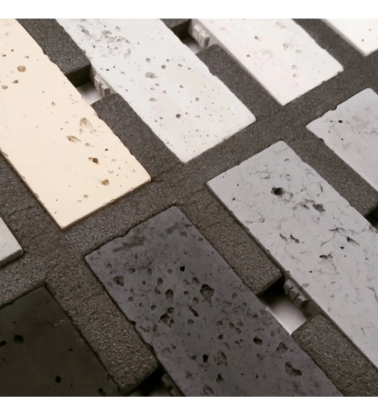 2D dekorativni betonski panel za steno, zunajni, 100 x 50 cm