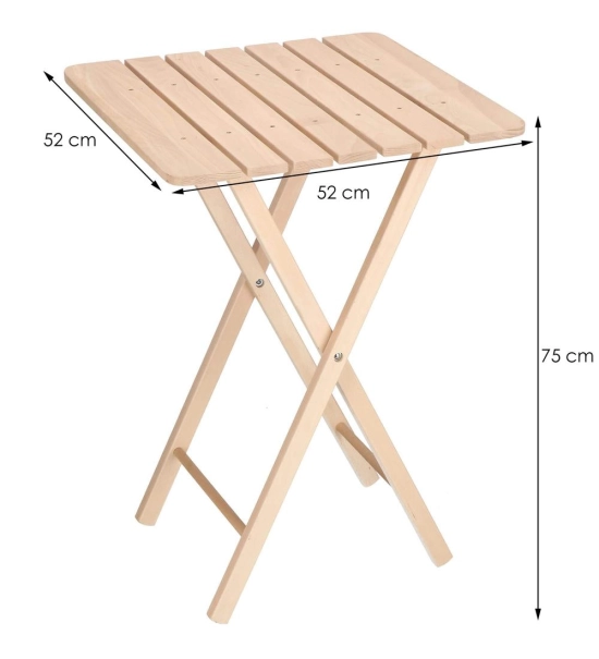 Balkonska miza in stoli za dve osebi