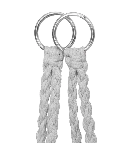 Vrtna gugalnica SPR0045, siva, do 150 kg