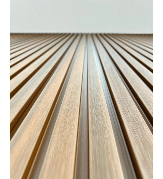 WPC wall cladding panel, board, WPC, 219x26x2900mm, brown (0.63 m2)